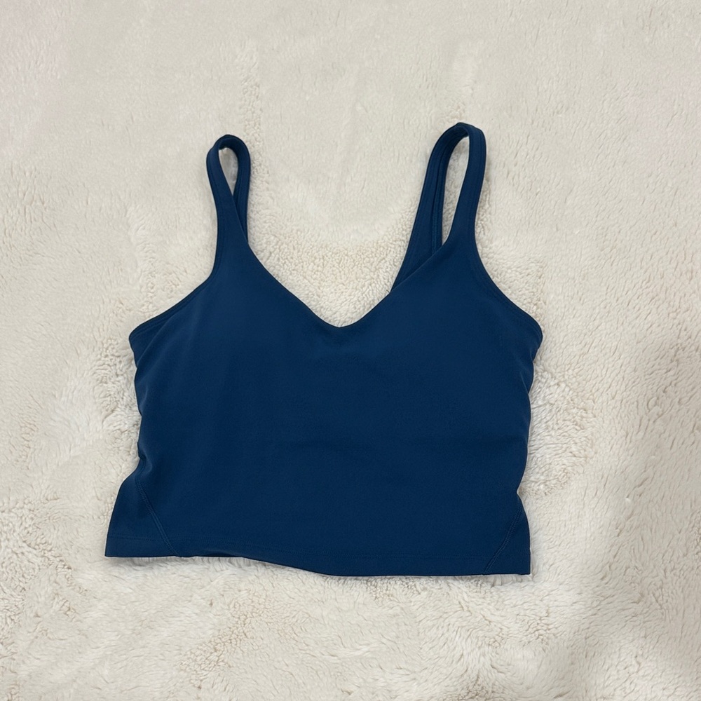 Navy Blue Lulu Align Tank Top
